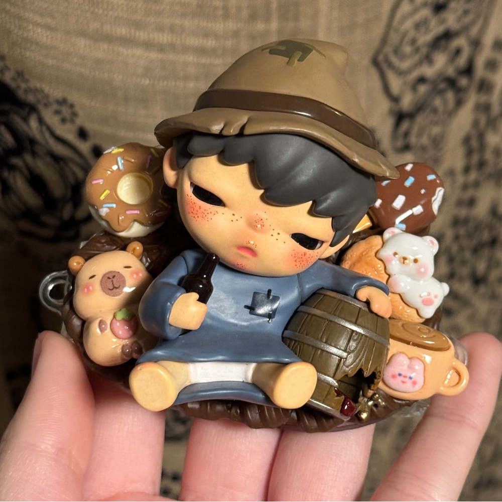 POPMART Hirono Le Petit Prince series “The Tippler” phone cover